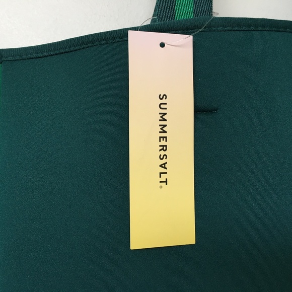 New SUMMERSALT The Perfect Beach Tote Neoprene Bag in Blue / Green - Picture 5 of 5